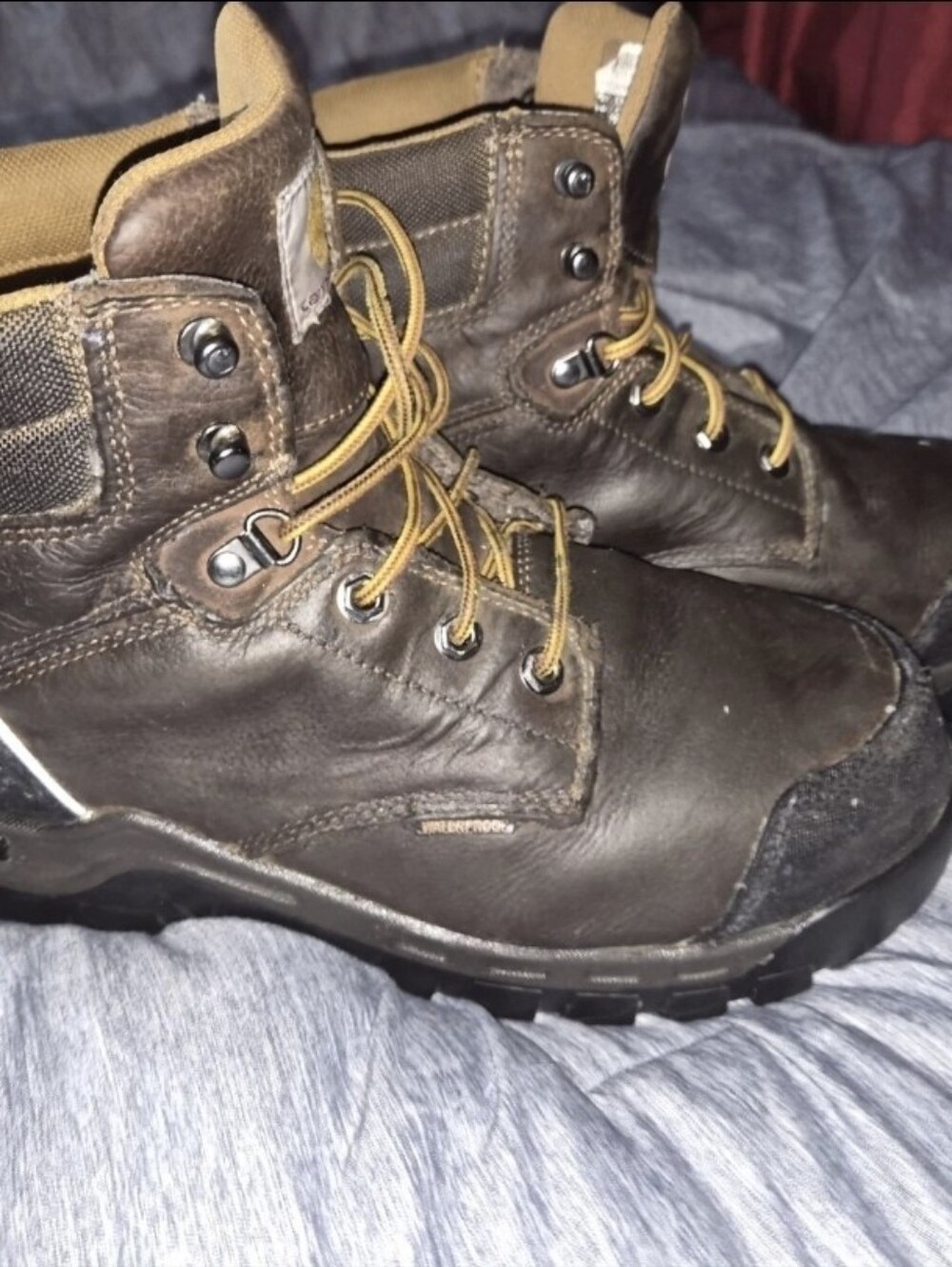 Carhartt Men's Rugged Flex Waterproof Met Guard 6" Boot, Style# CMF6720, Size 12